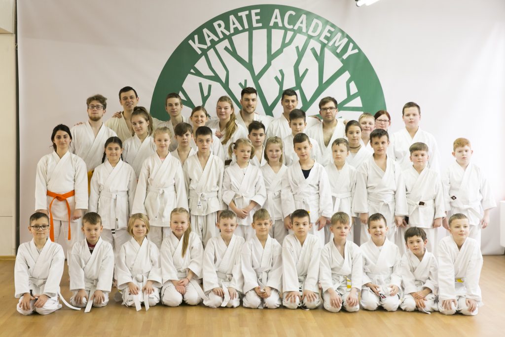 Karate treniruotės