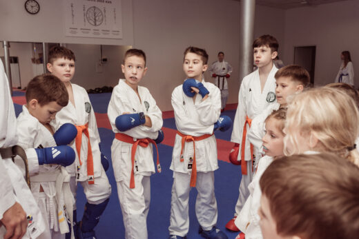 karate vaikai